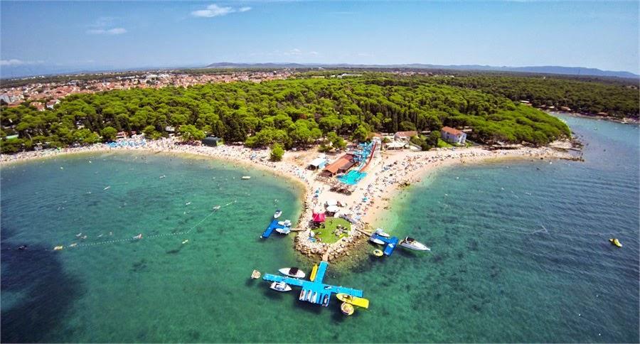 Blue City Apartment'S Repic Biograd Na Moru Exteriör bild