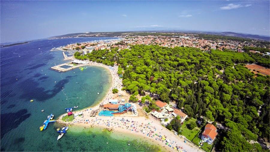 Blue City Apartment'S Repic Biograd Na Moru Exteriör bild